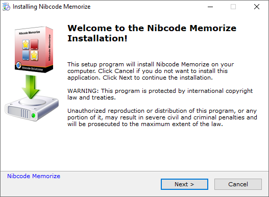 Nibcode Memorize Installer