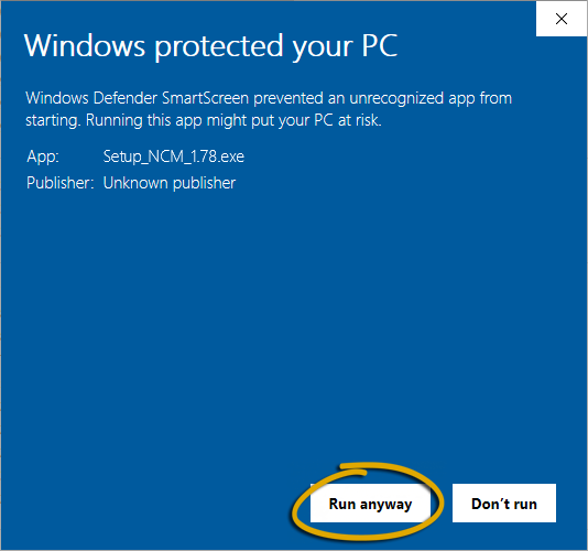 Windows Defender SmartScreen Nibcode Memorize