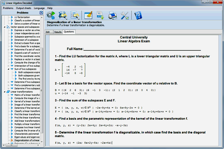 linear algebra decoded