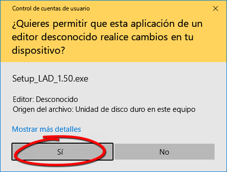 Control de cuentas de usuario